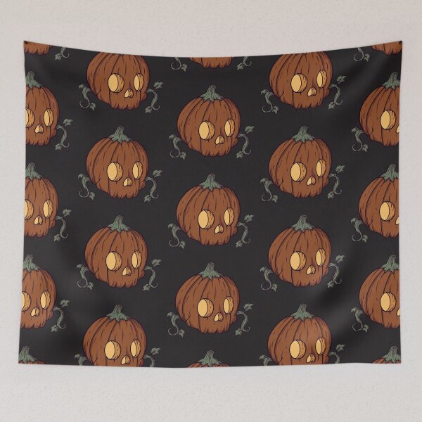 Item preview, Lost Head - Pumpkin Skull designed and sold by Heitorshigue.