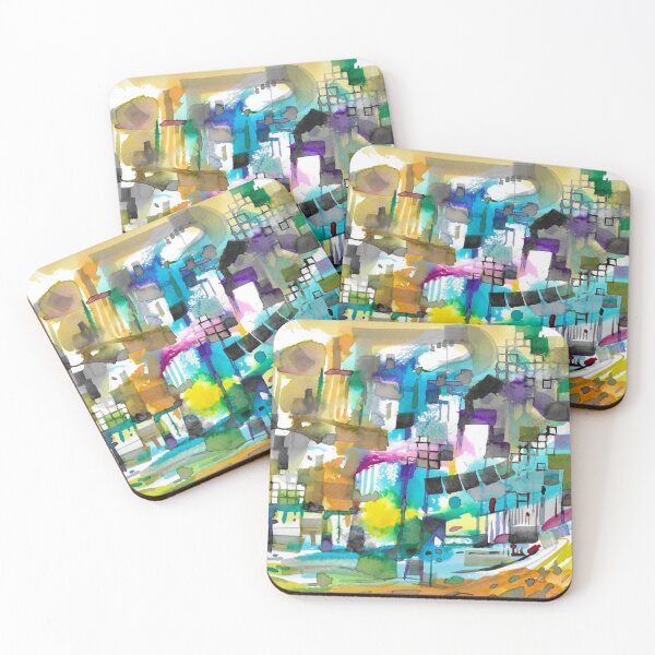 Item preview, Abstract landscape 1.3 designed and sold by Mikartmilo.