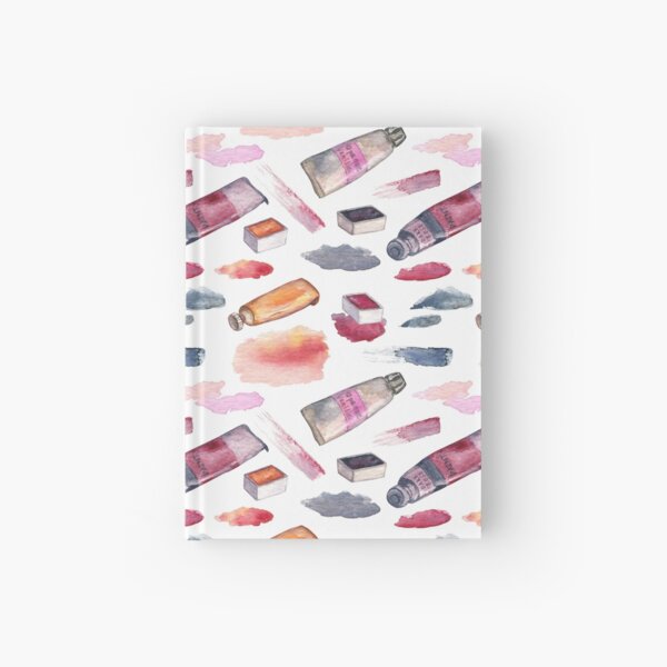 Creative watercolor paint tubes Hardcover Journal