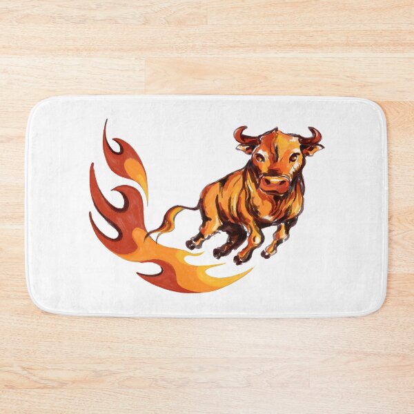Item preview, Fire bull designed and sold by julie-karma.