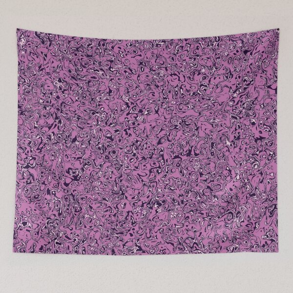 Artikelvorschau, Wirbelndes Camo Flame Pattern in Pink, Lila, Schwarz & Weiß entworfen und verkauft von DistantOverture.