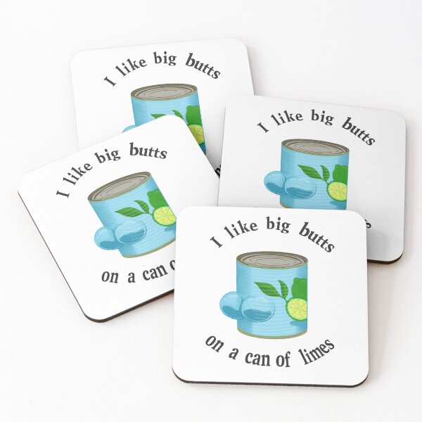 Item preview, Big butt on a can of limes designed and sold by Shensational.
