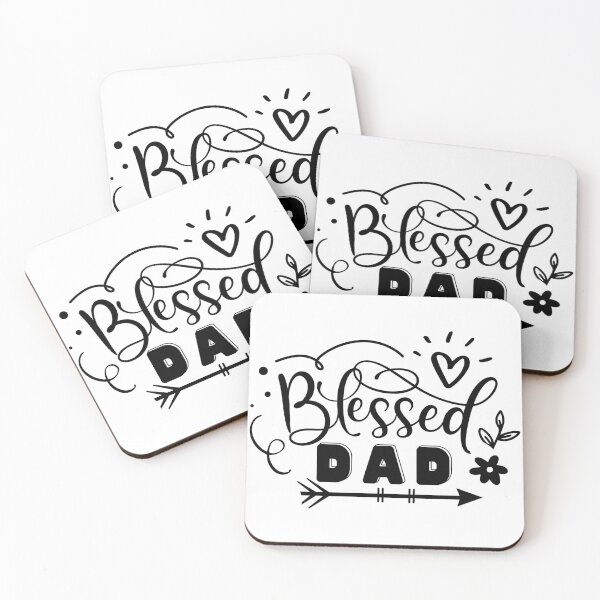 Item preview, Blessed Dad (black) (Positive Believer) designed and sold by OneCherubim.