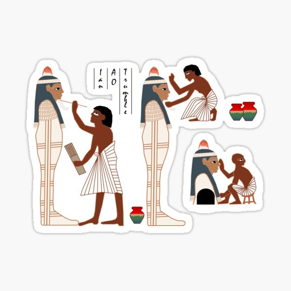 The Tomb of Ipy - Mummycases Sticker