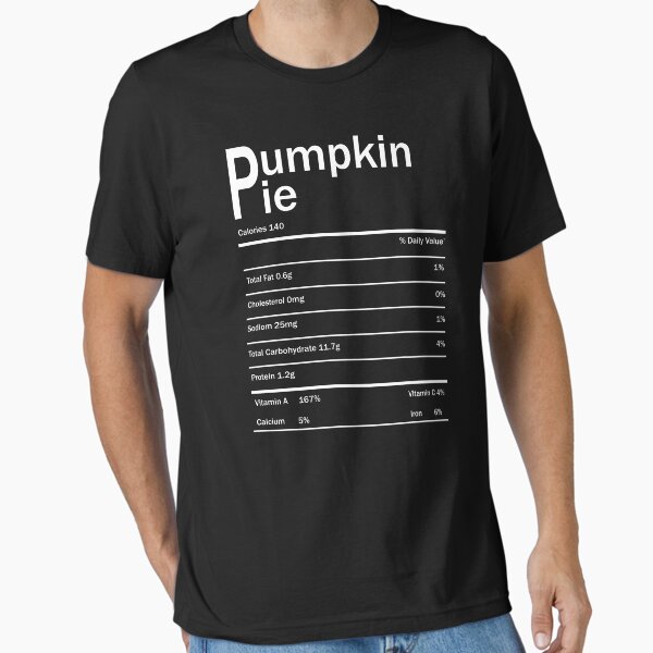 Item preview, Pumpkin Pie Nutrition Facts designed and sold by DreamerFORreal.