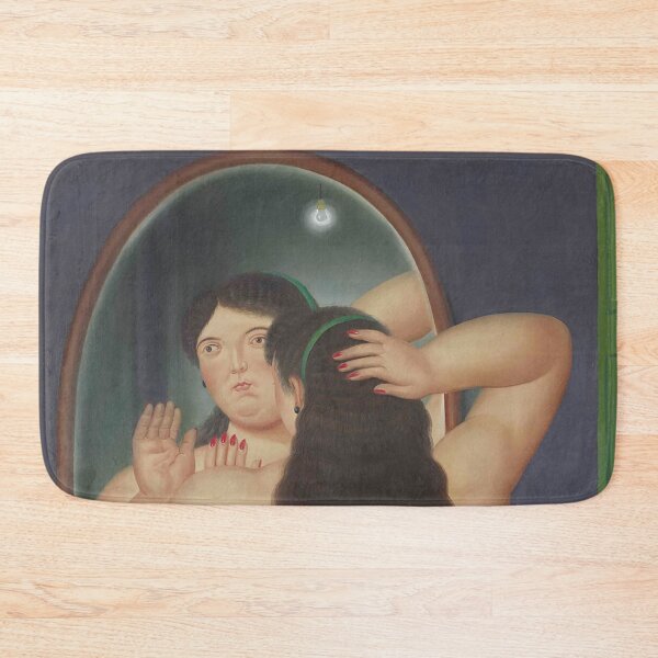Item preview, Fernando Botero - Woman in front of a Mirror - Exhibition Poster designed and sold by studiofrivolo.
