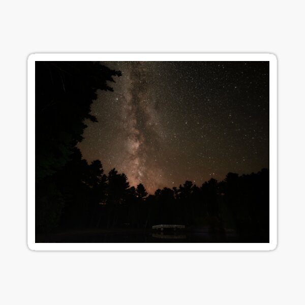 Milky Way on the Dock Sticker