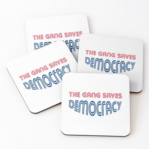 Item preview, The Gang Saves Democracy designed and sold by MJLdesigns.