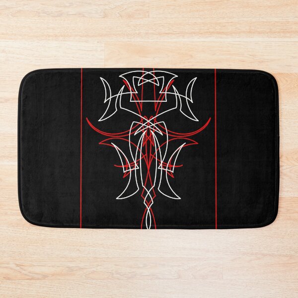 Item preview, White Over Red Pinstripe Version 2 designed and sold by Goose Motors.