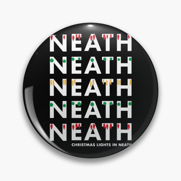 Item preview, Neath White Christmas Lights in Colour designed and sold by unREST-design.