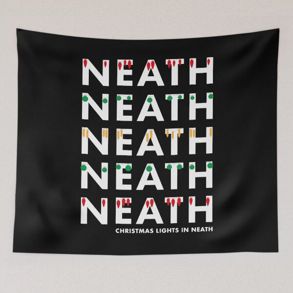 Item preview, Neath White Christmas Lights in Colour designed and sold by unREST-design.