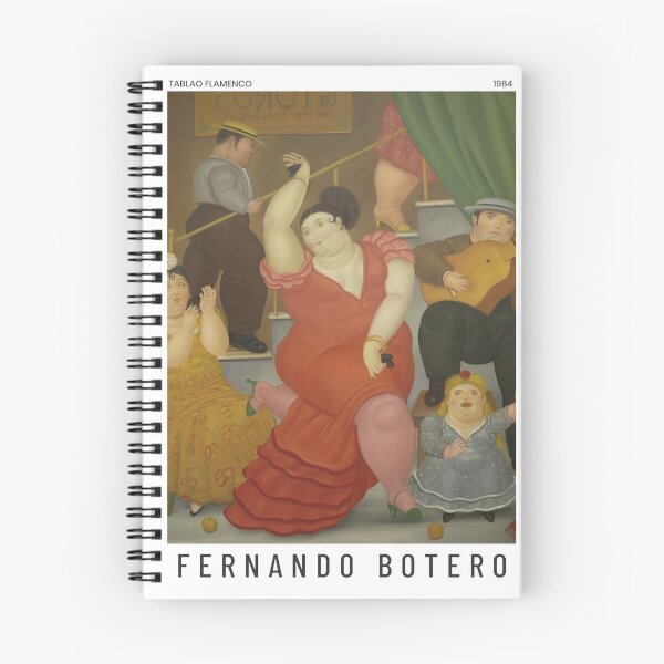 Item preview, Fernando Botero - Tablao Flamenco - Cartel Exposición designed and sold by studiofrivolo.
