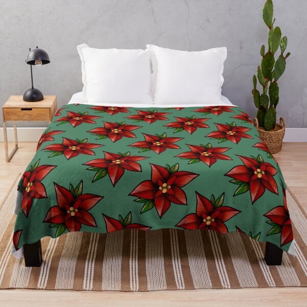 Item preview, Poinsettia pattern designed and sold by LivingLdesign.