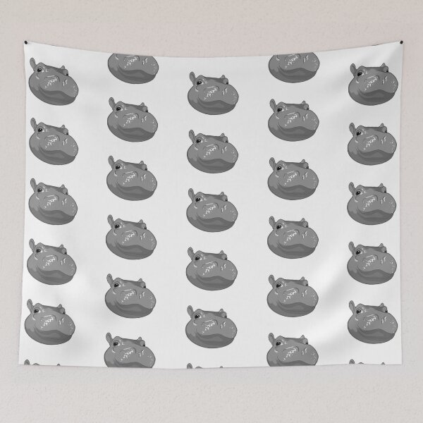 Item preview, Hippo | Fiona | Cincinnati Zoo (white) designed and sold by hwestart.