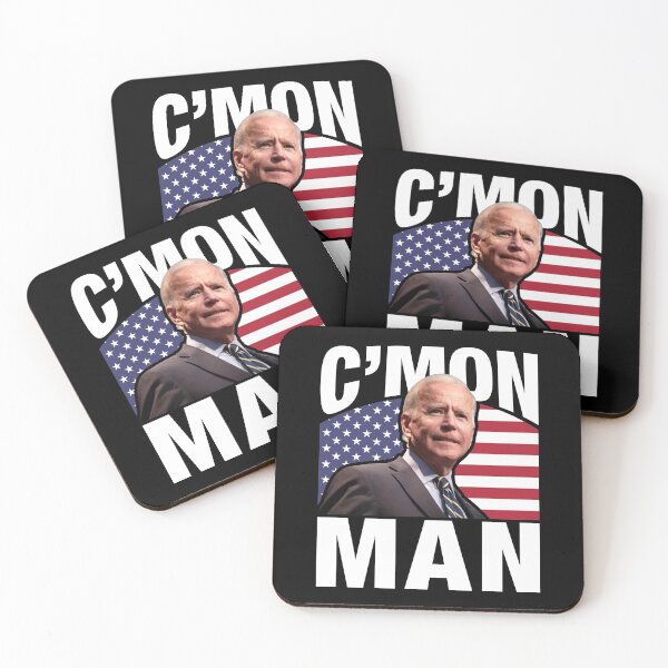 Item preview, C'mon Man - Joe Biden American Flag designed and sold by BeerBro-Designs.
