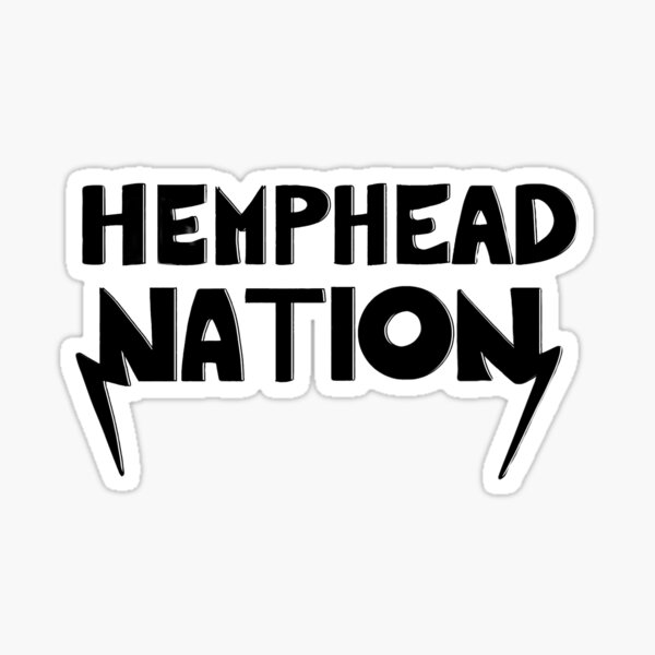 Hemphead Nation Sticker Sticker