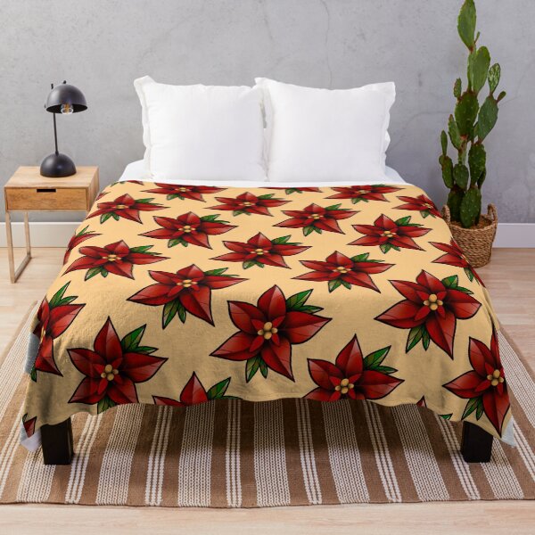 Item preview, Poinsettia patterns designed and sold by LivingLdesign.