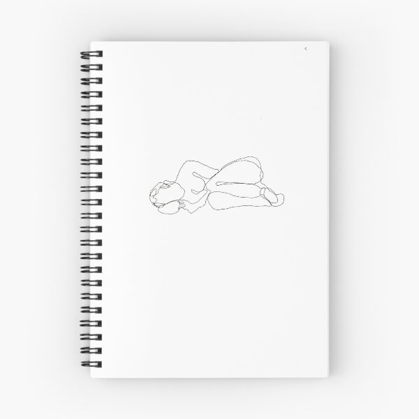 Item preview, Depressed woman laying on her side designed and sold by Serenesart.