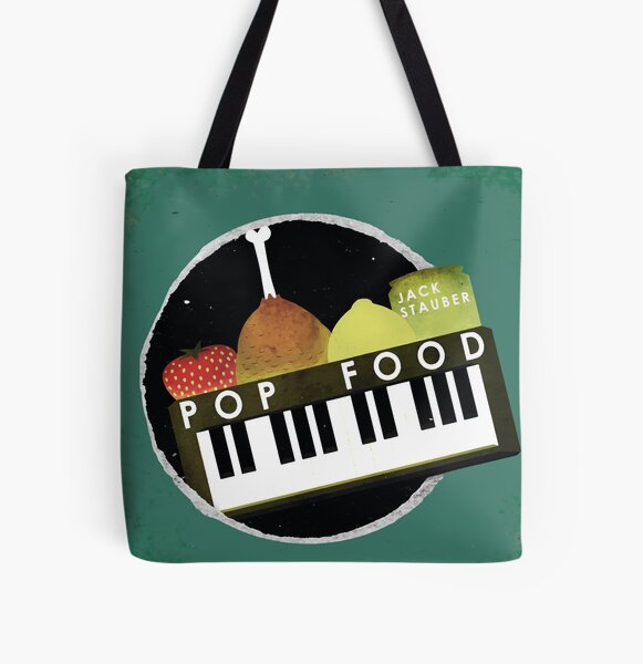 Jack Stauber Pop Food Album Cover Tote Bag For Sale By Freshfroot Redbubble