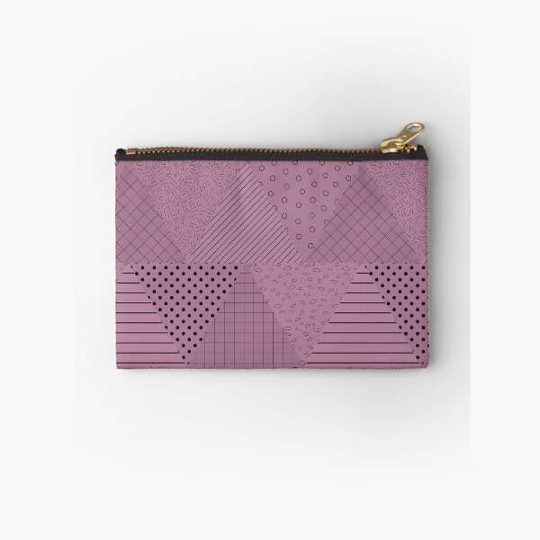 Item preview, Textured Triangles Geometric Pattern – Fuchsia designed and sold by RoguePatterns.