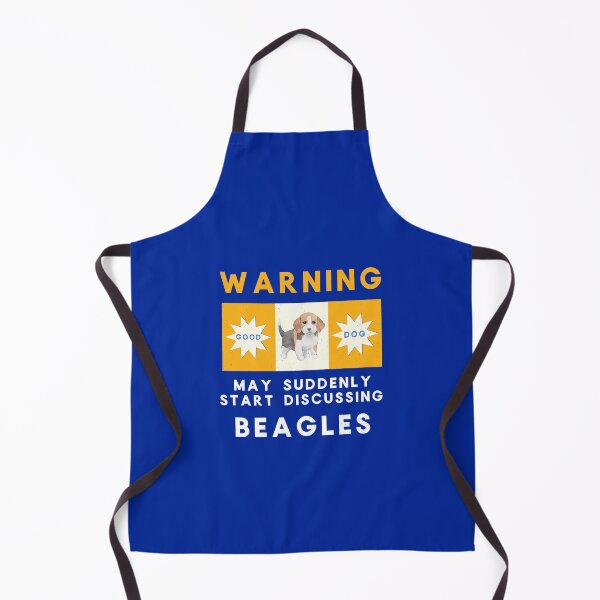 Item preview, Warning May Suddenly Start Discussing Beagles Funny designed and sold by Guarddogdrive.