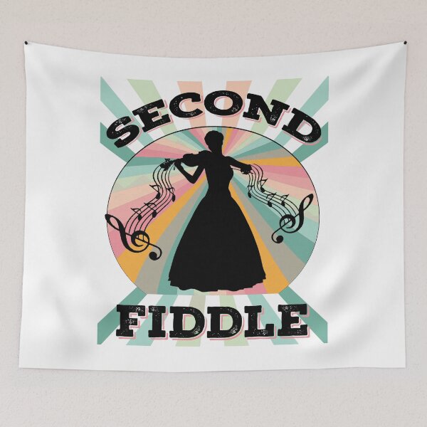 Item preview, Second Fiddle Vintage Design Gift idea,  Second Violin Shirt, Gift Idea for Anniversary, Wedding, Mother's Day, Father's Day, Graduation, Thanksgiving, Christmas & New Year's Day. designed and sold by KHRO.