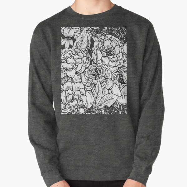 Item preview, B&W Peony designed and sold by mischellero.