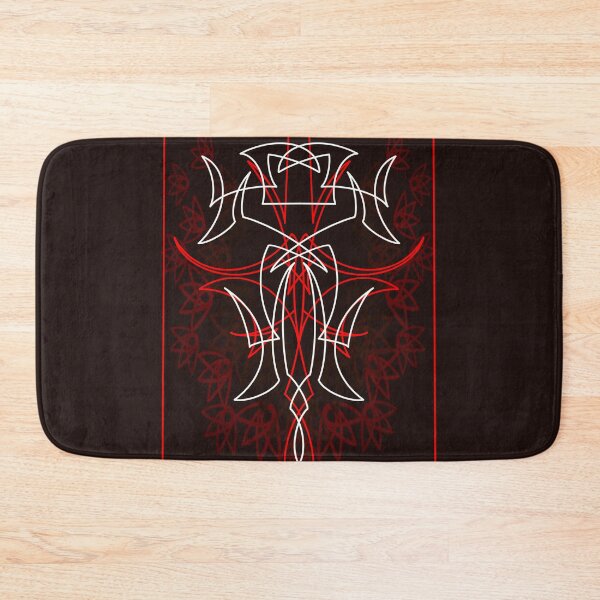 Item preview, White Over Red Pinstripe Version 2 W/Leaves designed and sold by Goose Motors.
