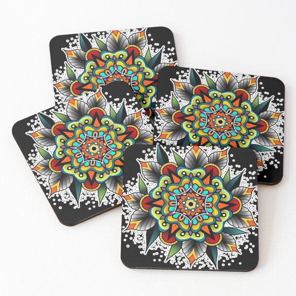 Item preview, Traditional Flower Tattoo designed and sold by Jahaziel Sandoval.