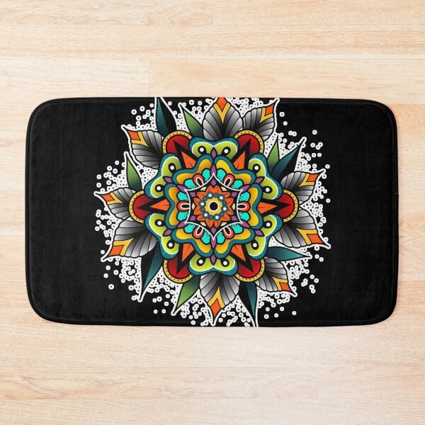 Item preview, Traditional Flower Tattoo designed and sold by Jahaziel Sandoval.