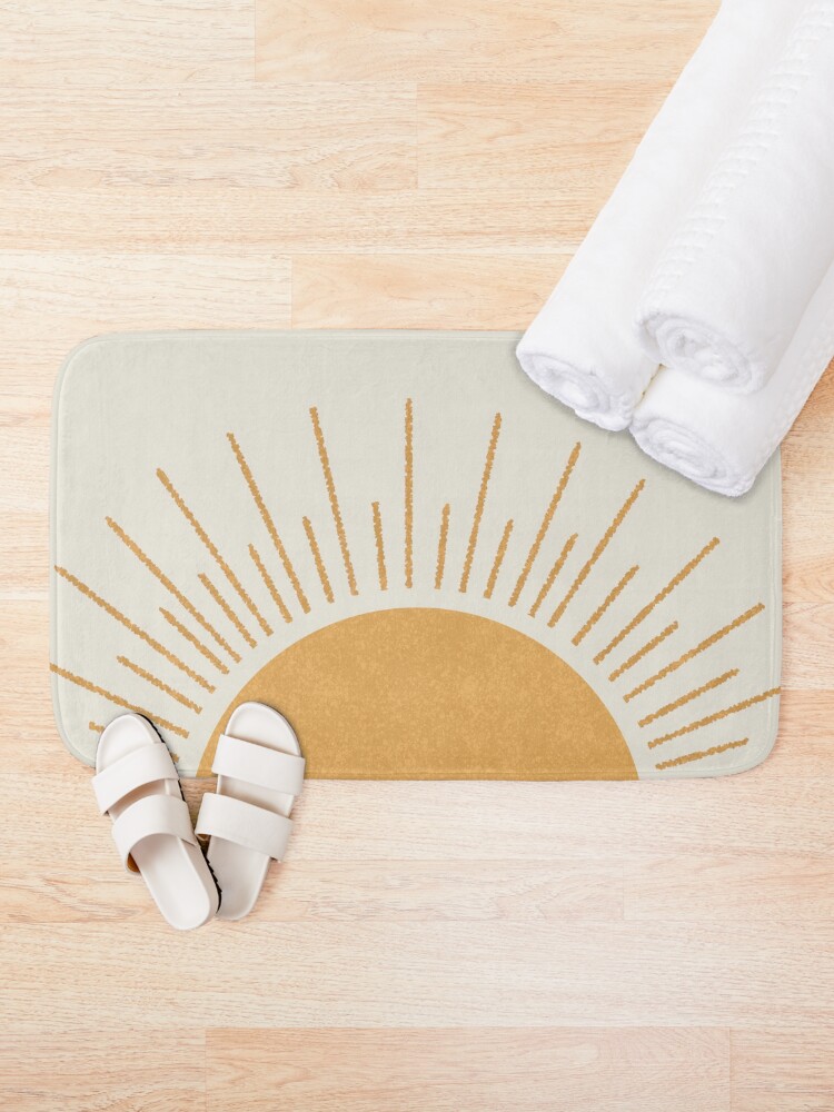Alternate view of Sunrise Full Bath Mat