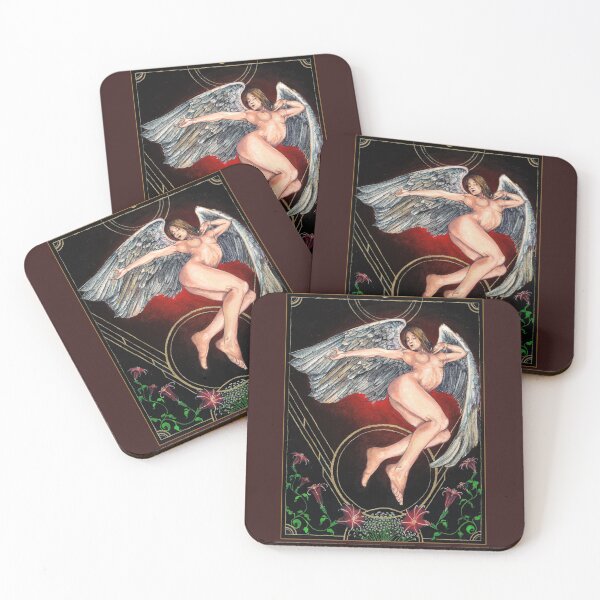 Item preview, Angel flower designed and sold by fldillustration.