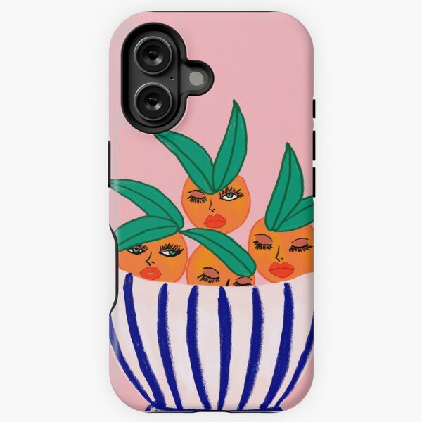 Sassy Oranges In A Bowl iPhone Tough Case