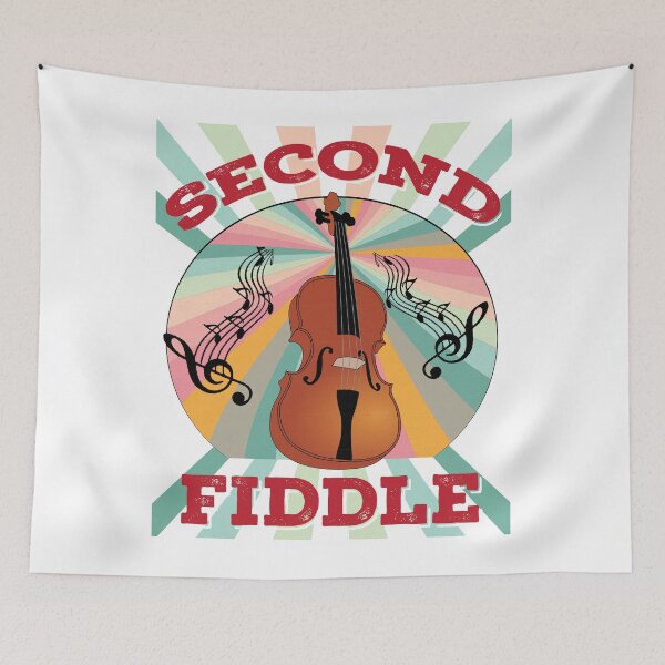 Item preview, Second Fiddle Vintage Design Gift idea,  Second Violin Shirt, Gift Idea for Anniversary, Wedding, Mother's Day, Father's Day, Graduation, Thanksgiving, Christmas & New Year's Day. designed and sold by KHRO.
