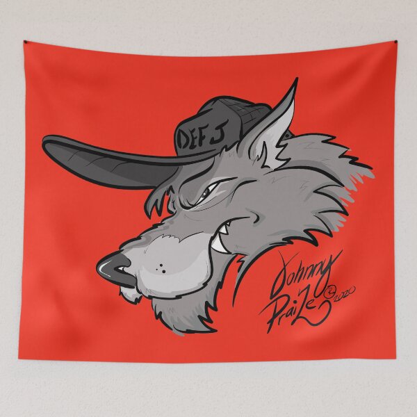 Item preview, Graffiti Wolf Head designed and sold by JohnnyPraize.