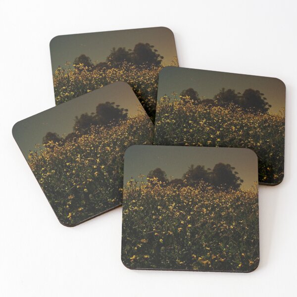 Item preview, Wildflower Meadow at Night designed and sold by The Mysterious Domain Alyne Whiteswan Fine Art Prints and Merch.