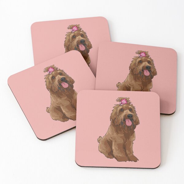 Item preview, Doodle in pink commission designed and sold by Pawsnpaint.
