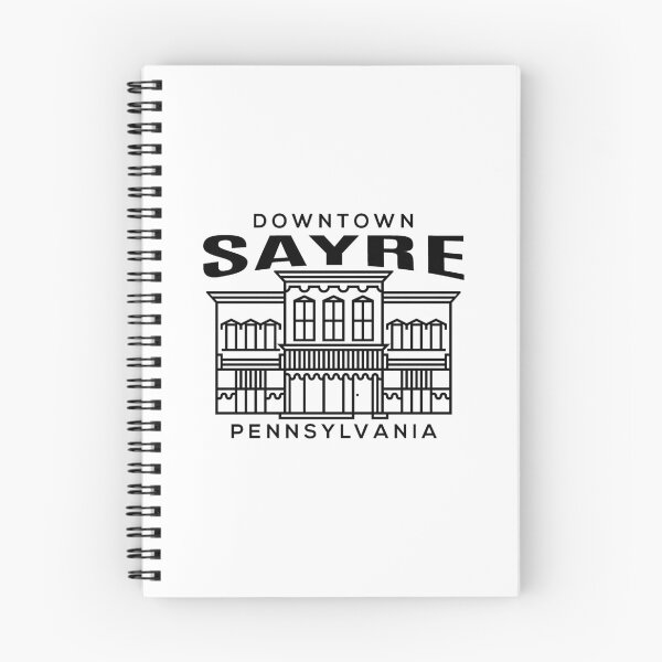 Item preview, Downtown Sayre PA designed and sold by HalpinDesign.
