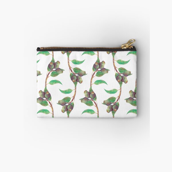 Item preview, Eucalyptus tree branch with gumnuts watercolour designed and sold by Zoya Makarova.