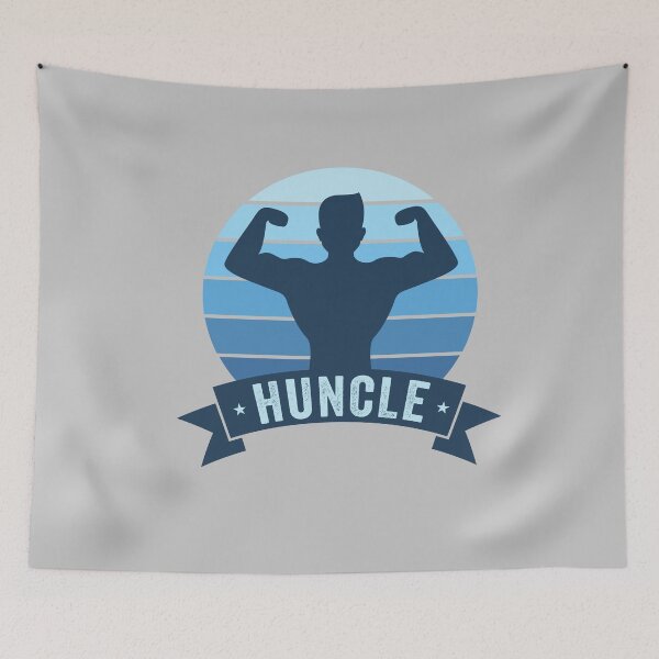 Item preview, Huncle Uncle Hunk Funny Humorous Fun Niece Nephew Family Brother  designed and sold by gkao.