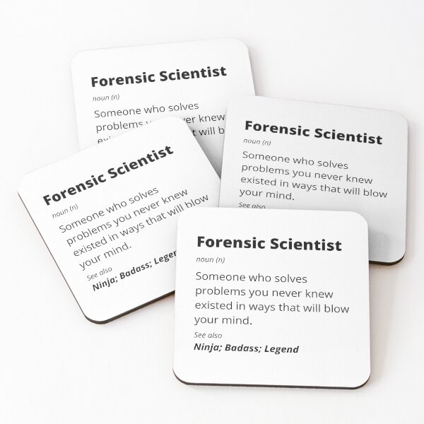 Item preview, Forensic Scientist - Ninja, Badass, Legend designed and sold by blueskygiftco.