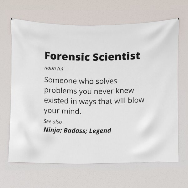 Item preview, Forensic Scientist - Ninja, Badass, Legend designed and sold by blueskygiftco.