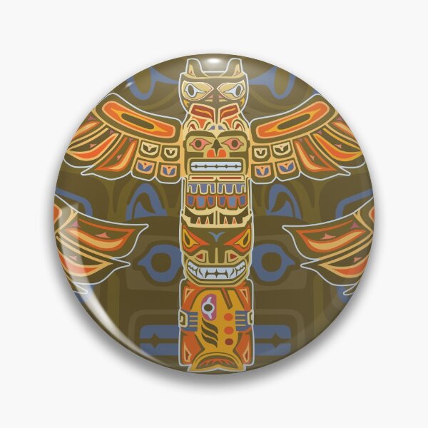 Item preview, Alaskan Totem Poles designed and sold by jeff-jones.