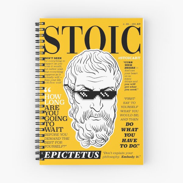 Item preview, Stoic Poster. Epictetus designed and sold by stoicart.