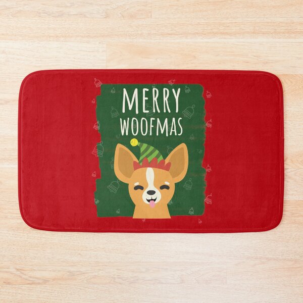 Item preview, Merry Woofmas Christmas Festive Elf Hat Chihuahua Red designed and sold by Sunny Collections.
