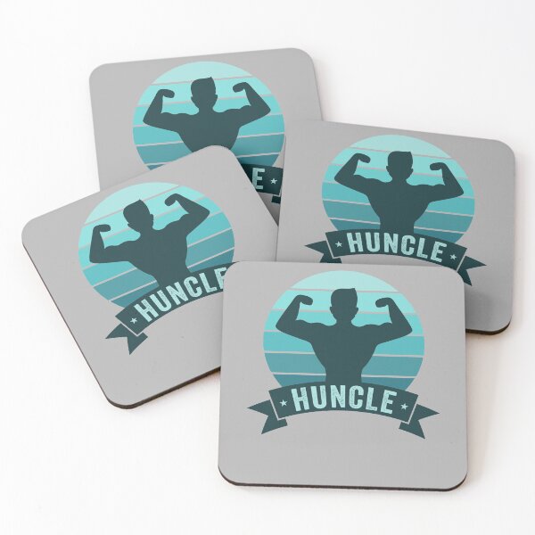 Item preview, Huncle Uncle Hunk Funny Humorous Fun Niece Nephew Family Brother  designed and sold by gkao.