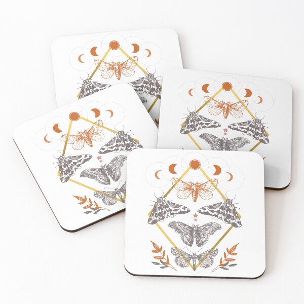 Item preview, mystical moths designed and sold by Crushonnature.