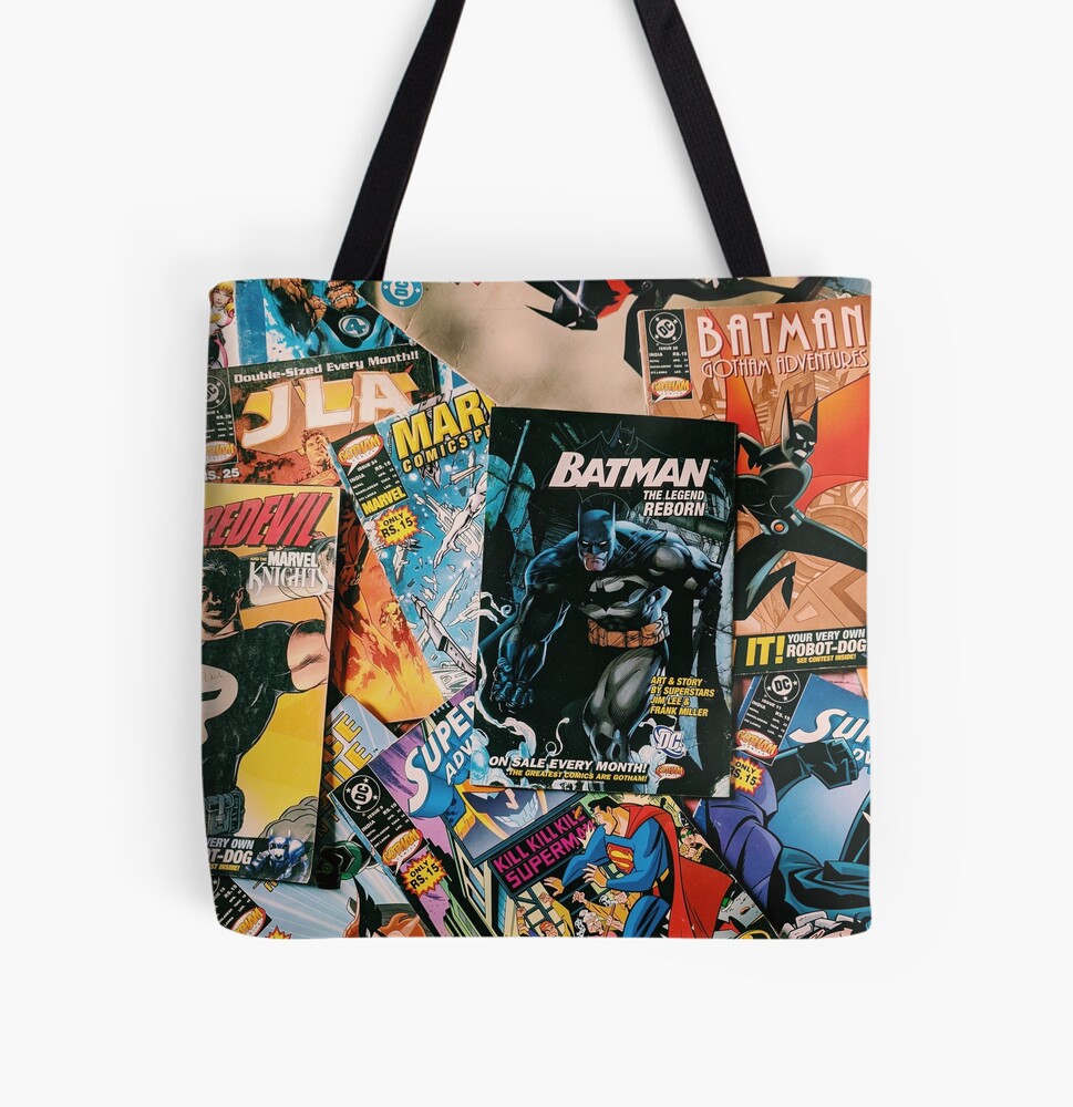 Collage of DC COMICS Magazines iPhone Case