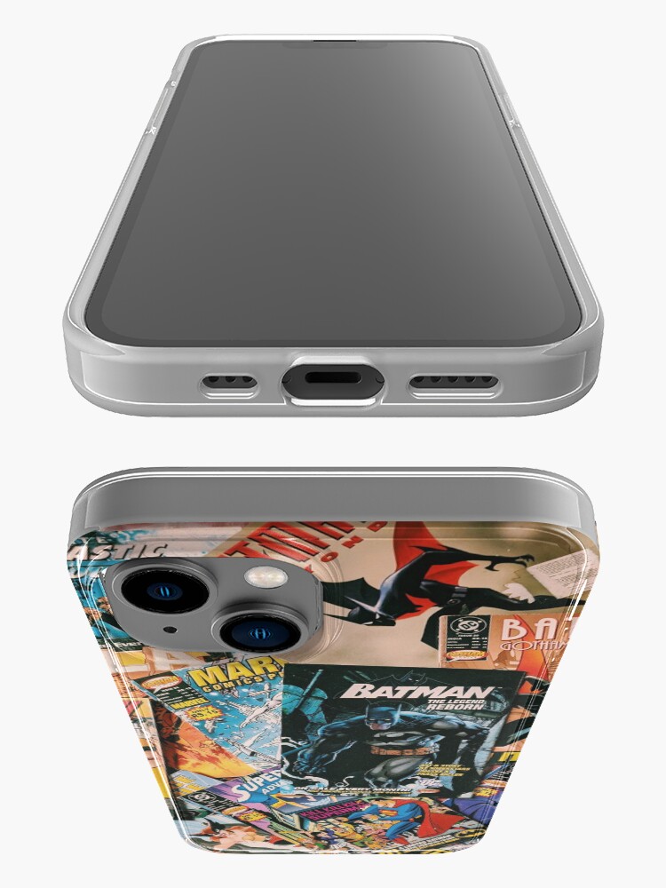 Collage of DC COMICS Magazines iPhone Case