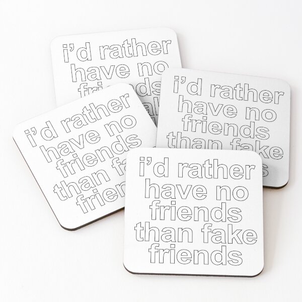 Item preview, No Fake Friends designed and sold by Profashionall.